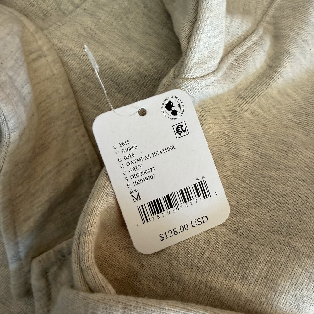 $128 NWT FREE PEOPLE FOR the WIN CINCH HOODIE SWEATSHIRT TIES ~ M - Picture 9 of 12